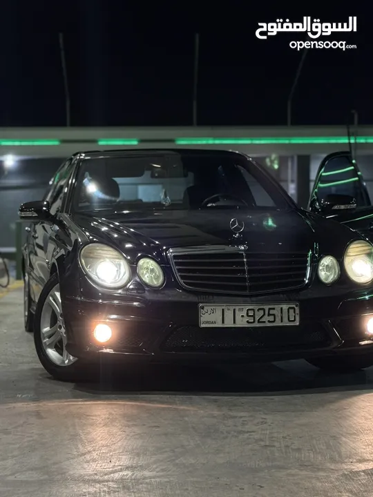مرسيدس E200 2007 للبيع Mercedes E200  افانغارد 2007 E63 Amg kit Avantgard