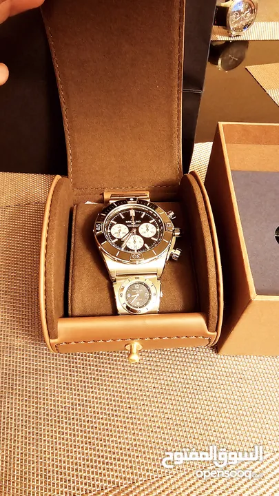 brand new breitling super chronomat unused