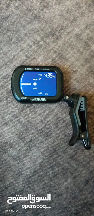 YAMAHA GCT1 Clip on Chromatic Tuner Black - Open Box.