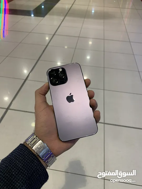 بيع او تبديل مع 15 pro او 15 pro ماكس بنفس المساحة iPhone 14 pro max 256 gb