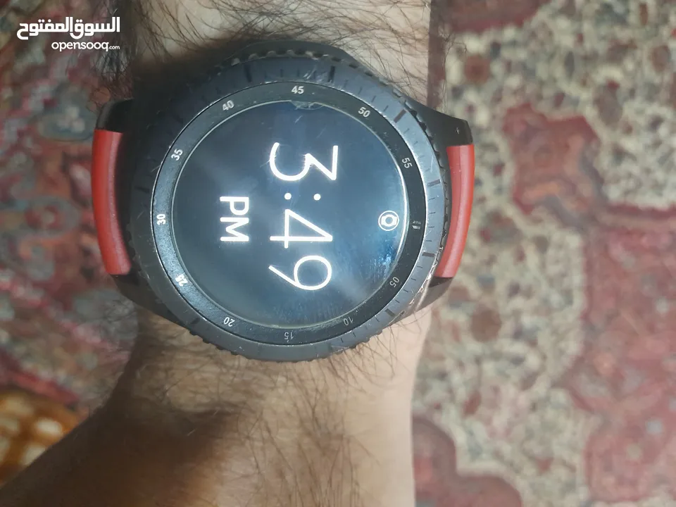 ساعة للبيع Samsung gear s3 frontier