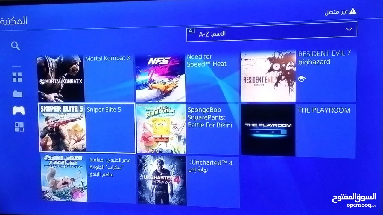 بلاستيشن 4 معدل علي20 لعبه . مركز الخطيب