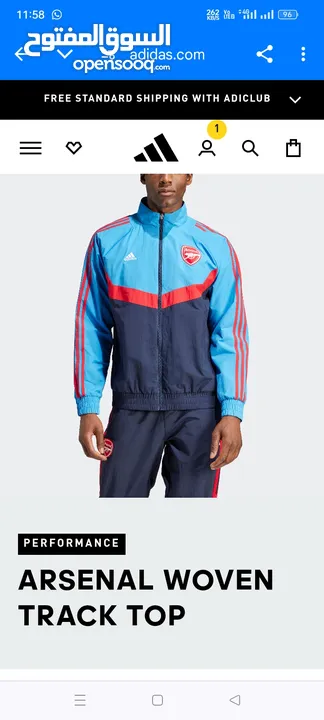 adidas arsenal jacket and pants new