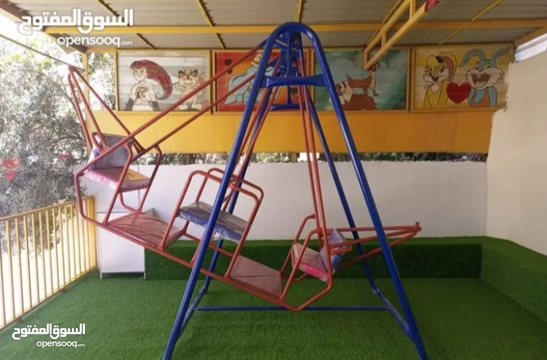 لعبة السفينة دولاب ثماني و كافة اشكال الالعاب