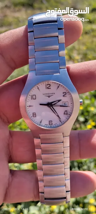 ساعة يد ماركة لونجين سوسيرية اورجينال
