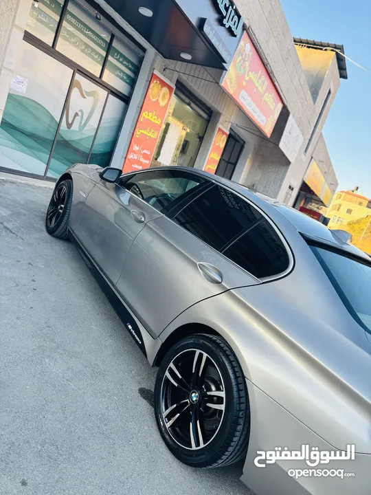 BMW520i f10 سيارة  للبيع  موديل 2014 بسبب التبديل