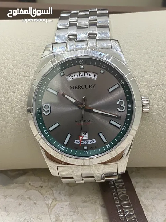 ساعة ميركوري رودستار السويسرية فقط 50 حول العالم mercury roadstar automatic limited edition 10/50