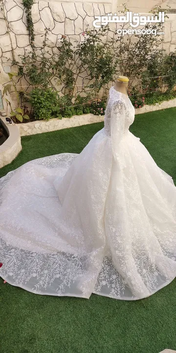 فستان زفاف شبه وكاله