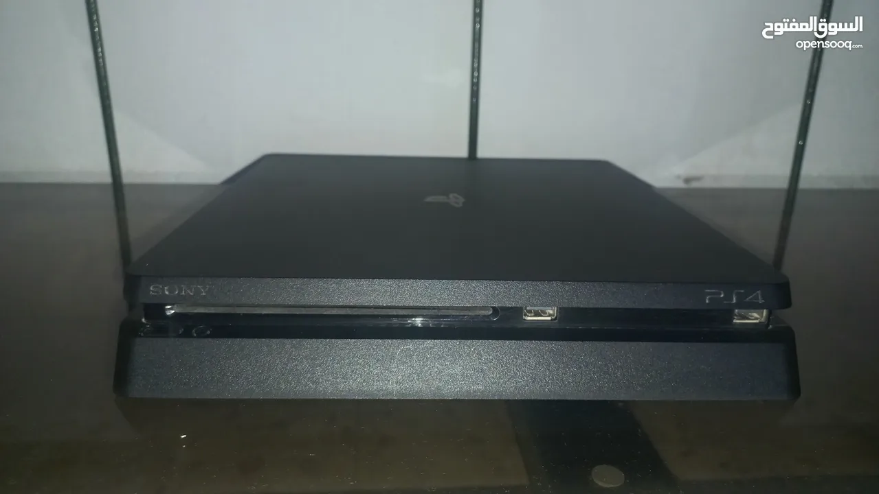 بلايستيشن 4 سلم ps4 slim مستعمل بحالة جيدة جدا اقرأ الوصف