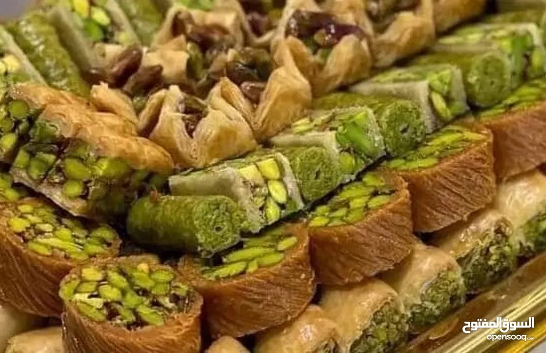 حلويات شامية 25عام خبرة احترافية