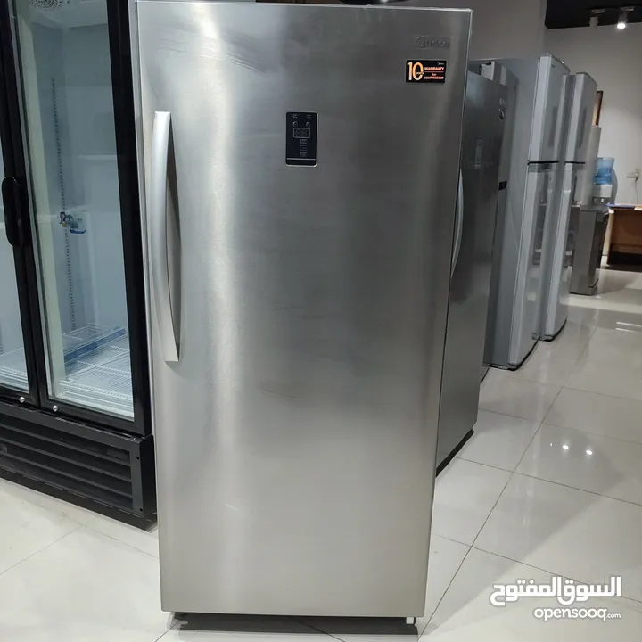 warehouse stock freezer and fridge are available for sale