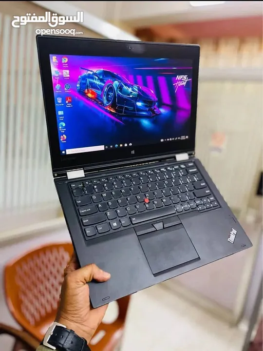 الجهاز الاكثر طلبا في السوق Lenovo yoga الجيل السادس جهاز 2x1 لابتوب وكمان تابلت