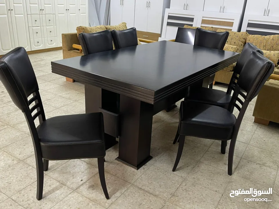 طاولة سفرة خشب زان