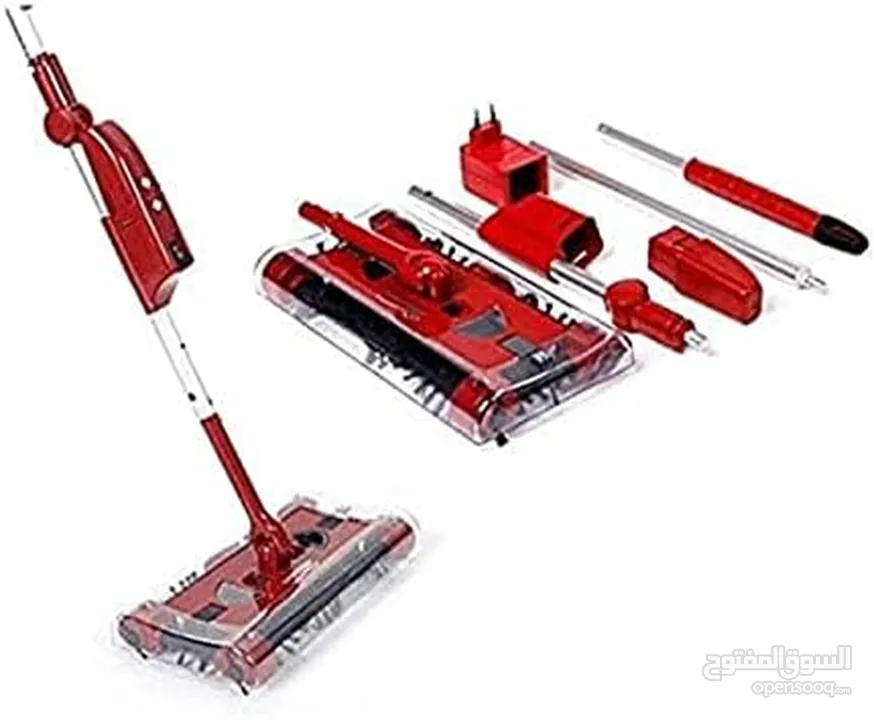 لمامه و مكنسه شحن جي 6  الحمراء لمامة شحن الدواره SWIVEL SWEEPER مكنسة اللمامه العجيبه