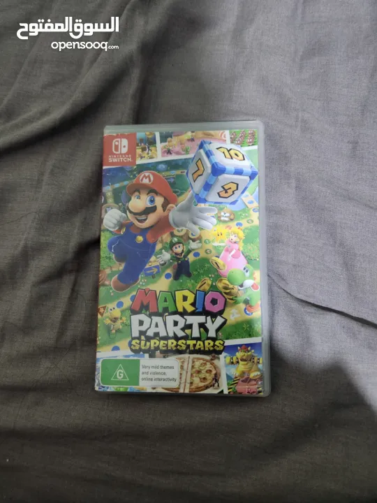 لعبة نينتندو سويتش super Mario party superstarsنينتندو سويتش مع كينترولار