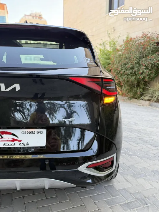 كيا سبورتاج GT Line ترخيص 2022 محرك 1600 هايبرد plug in/يقطع على الشحنه 65 كيلو متر  271 حصان