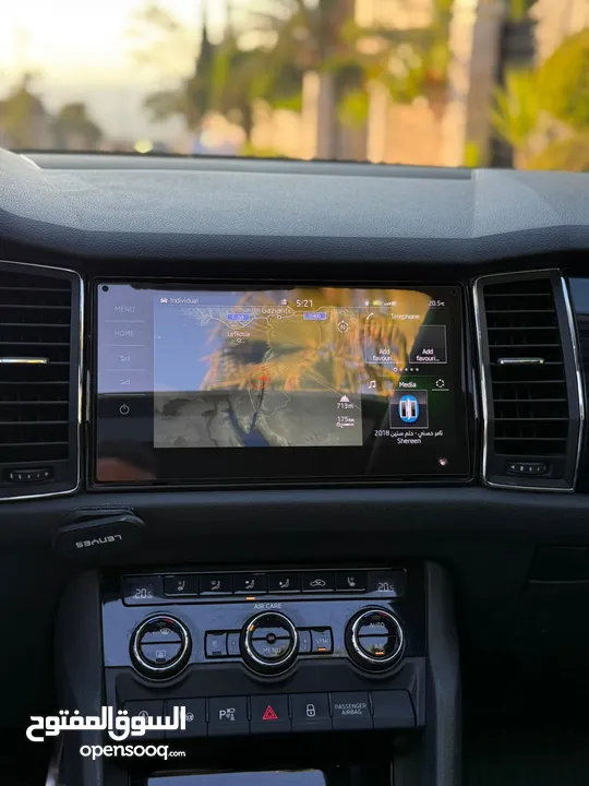 سكودا كودياك 2017 مفلل مع بانوراما ودفع رباعي ترخيص وتامين شامل ساري للبيع او البدل