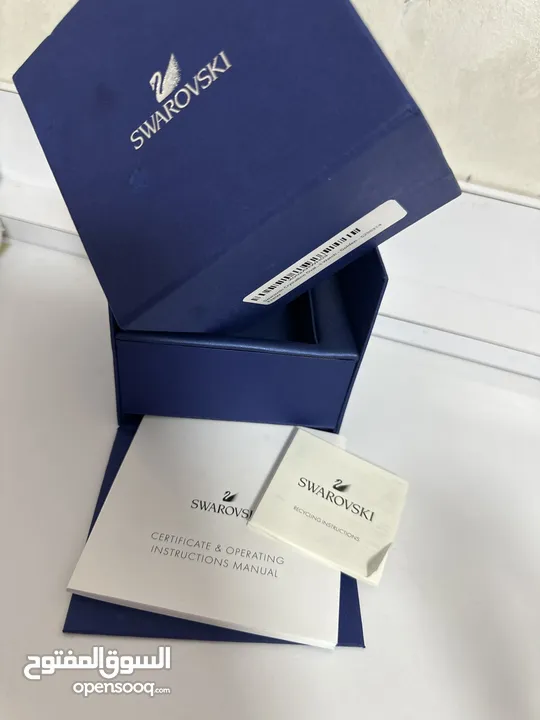 بوكس ساعة swarovski اصلية