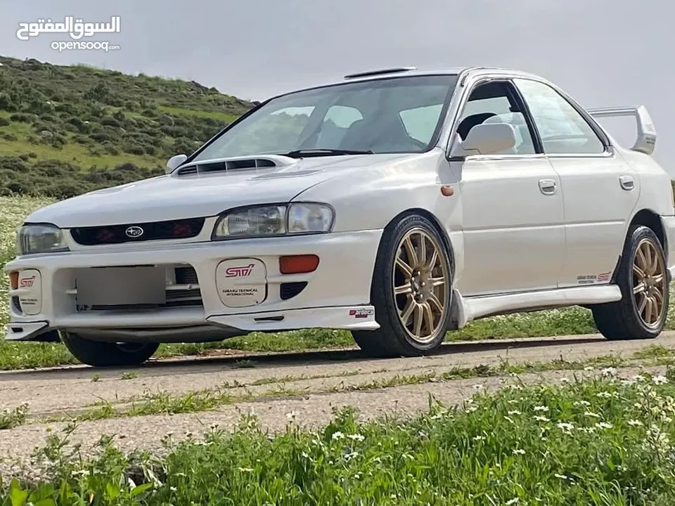 سوبار امبريزا 96محدثه2000بل كامل للبيع