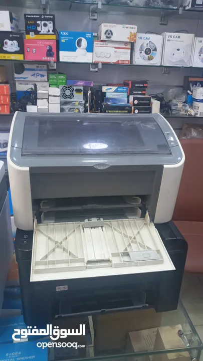طابعة اتش بي ليزر اسود مستعمل مع خبر جديد