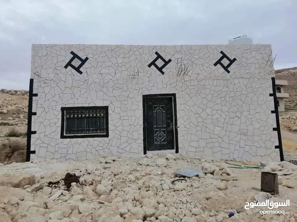تركيب الحجر والشحف وديكورات