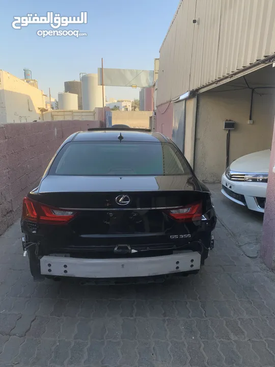 تم الوصول 2014 LEXUS GS 350 رقم 1 ارباكات وكالة وارد امريكا اوراق جمارك