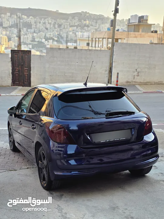 بيجو 207 موديل 2008 للبيع عالكاش فقط