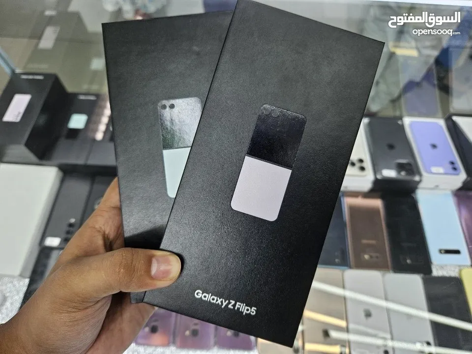 Samsung Z Flip 5 5G 512GB جديد كفالة الوكيل الرسمي