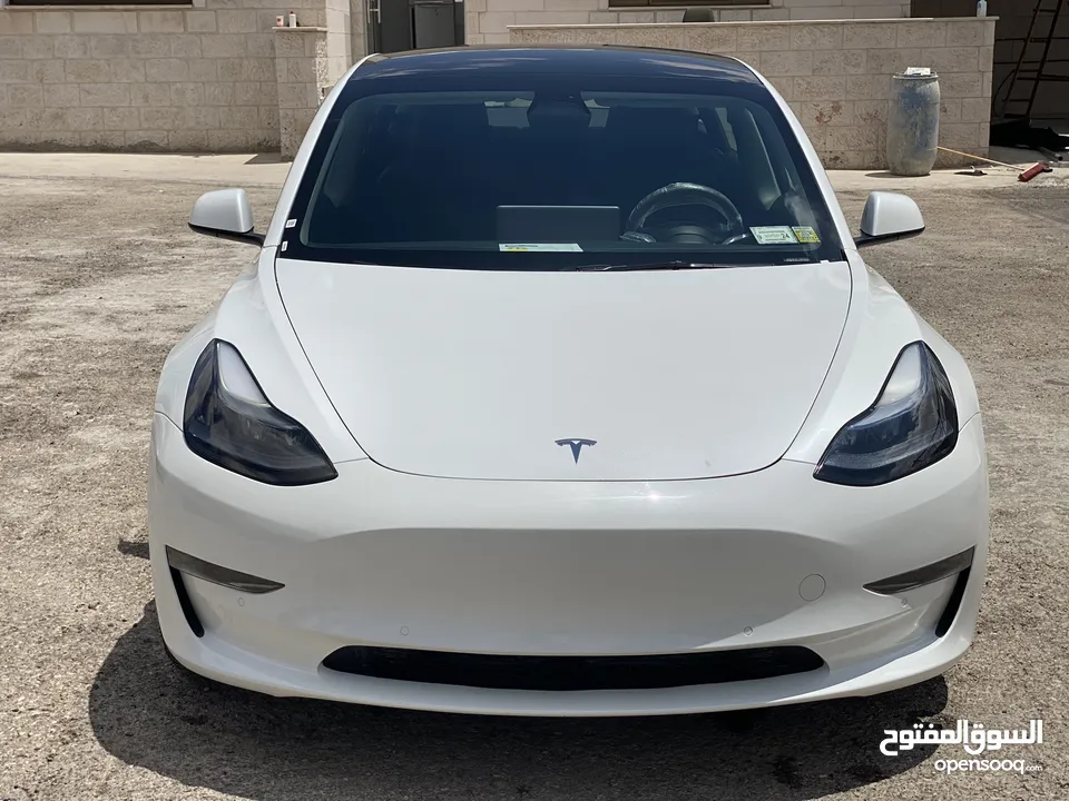 Tesla model 3.  2022 مفحوصه اتو سكور فحص كامل