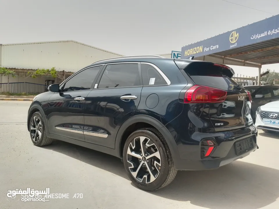 كيا نيرو 2022 هايبرد فل عدا فتحه عداد 22 ألف كم اوتوسكور 87 A واردكوريا للإعفاءات الجمركية أو الجمرك