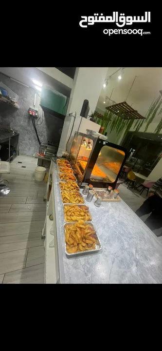 عدة مطعم بروست كامله بس حط واشتغل وربا يرزق الجميع