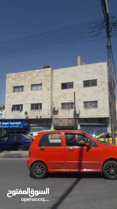 ثلاثة محلات تجارية للإيجار بدون خلو في موقع مميز في الزرقاء السوق التجاري قرب دوار معصوم شارع رئيسي