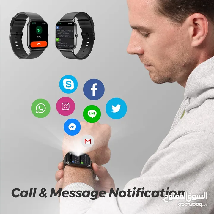 ساعة ساوندبيتس الجيل الثالث الجديده Soundpeats smart watch 3