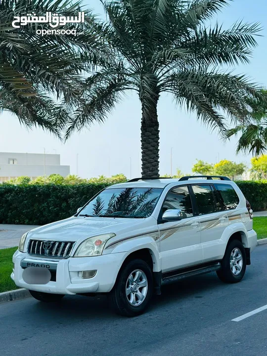 Toyota Prado VX V6 4WD Year-2008 Engine-4.0L(V6 cylinder )4 wheel drive model Jeep in good condition