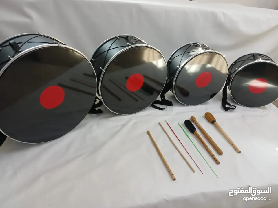 طبول للدبكات وزفات الاعراس شغل يدوي