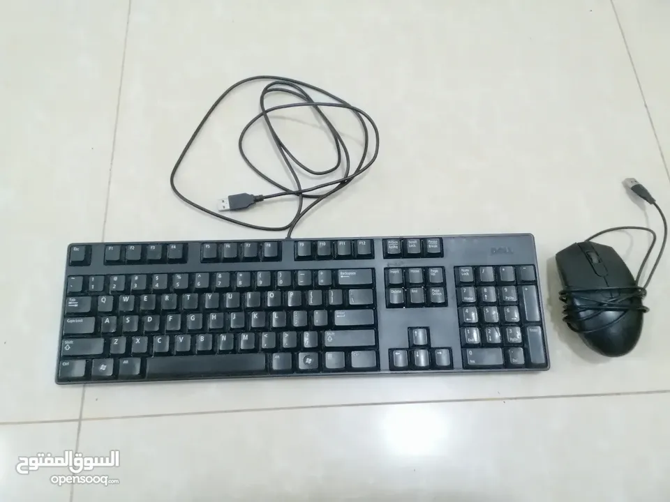 DELL keyboard and mouse wired - PRICE NEGOTIABLE