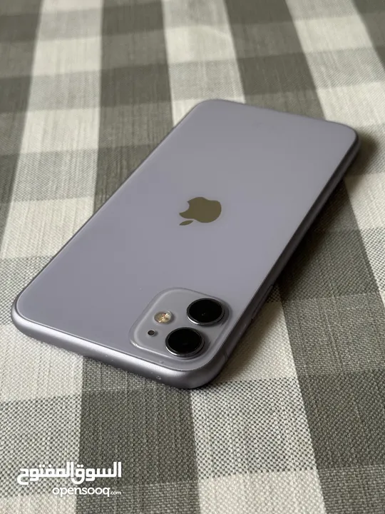 Iphone 11 purple 128GB used like new