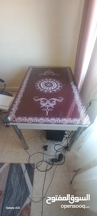 طاولة سيكوريت تركي مع 6 كراسي