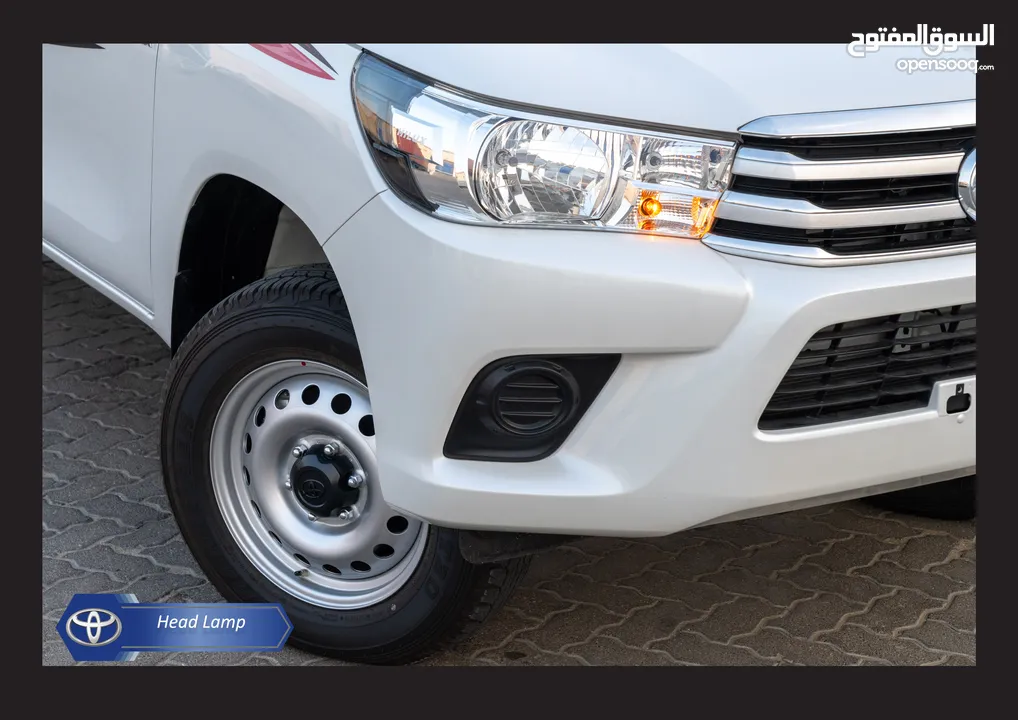 TOYOTA HILUX 2.4L 4x4 5-SEATER DC BSC M/T DSL [EXPORT ONLY] [KY]