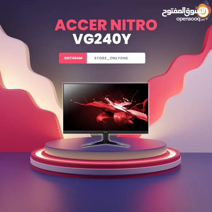 الموديل الجديد من شاشة accer 180hz