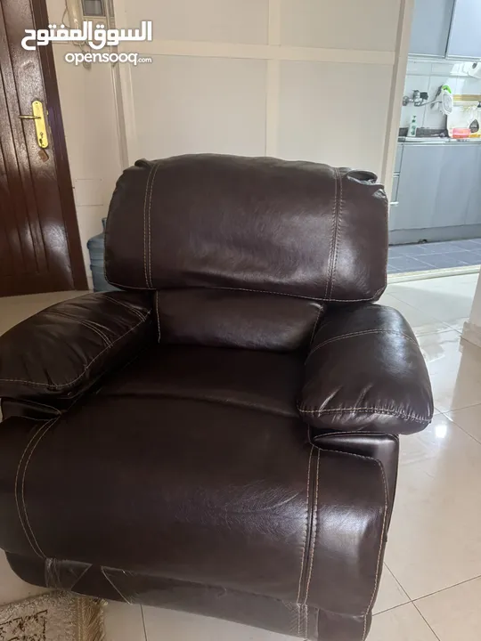 Recliner (comfort reclining chair )sit upright lean back or full recline with ease