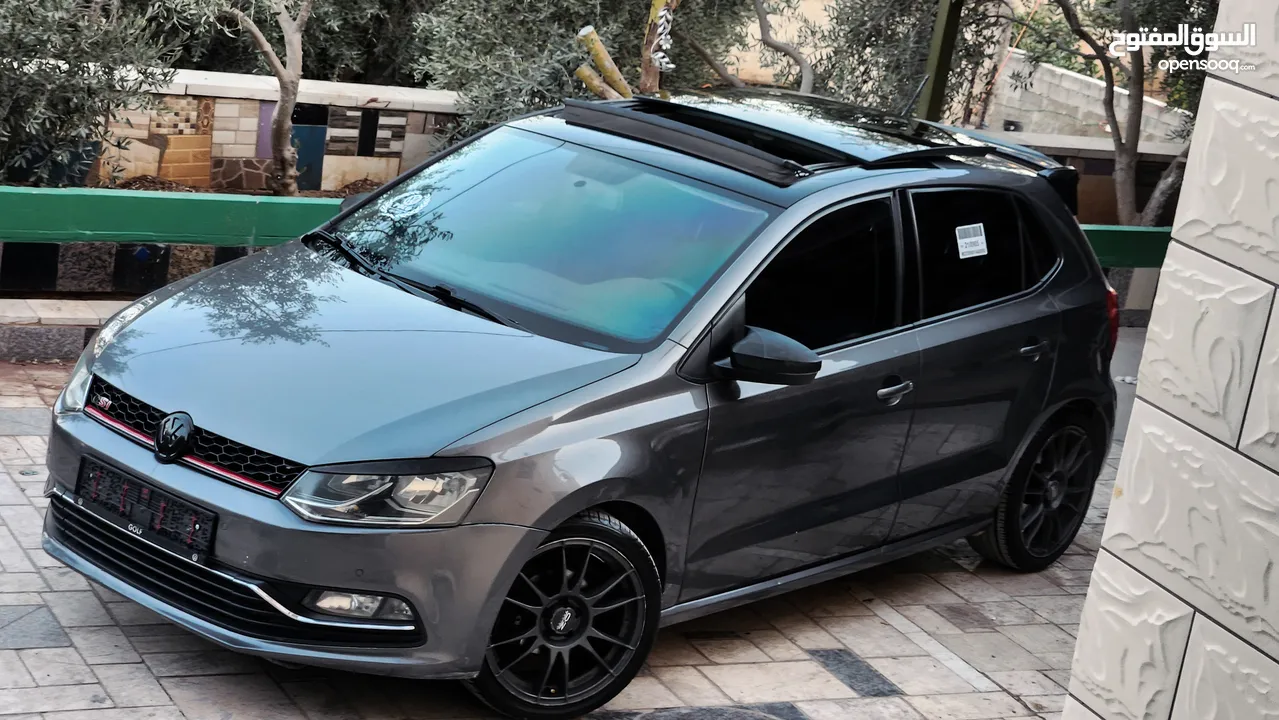 Polo Tsi 1200 2017 جير عادي  فتحة شركة  بودي جير ماطور شوسطة مكنيكيات افحص وين بدك وكالة  05681108