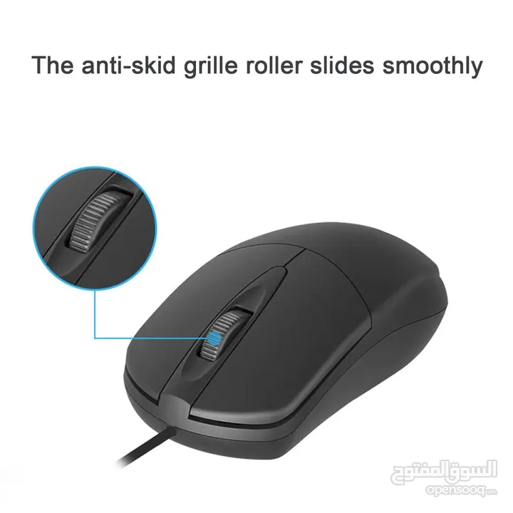 mouse AOC MS121 WIRED ماوس من او اه سي 1200 دبي اي واير