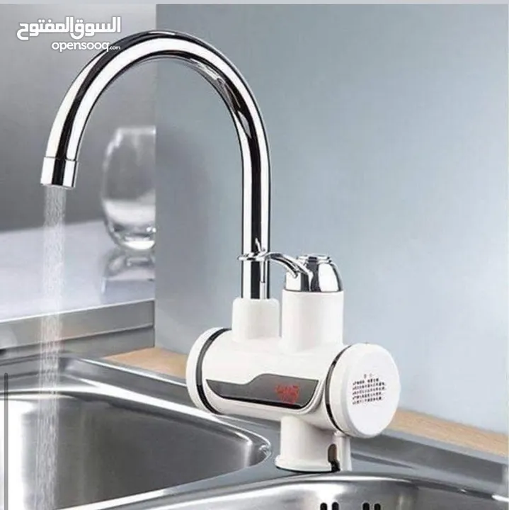 حنفية التسخين الفوري  ما عاد في داعي تنتظري المي تسخن! وفّري مي وكهرباء مع حنفية تسخين الماء