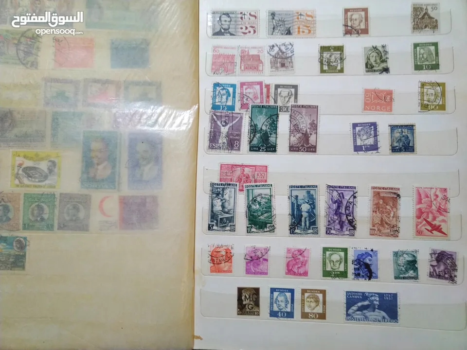 نيشان ملكى وزن41, 41 جرام من الدهب والفضه وعقدفضه من الاحجار الكريمه وطوابع قديمه نادره