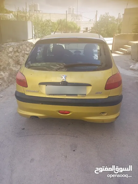 بيجو 206  1400cc يد  ثالثا  ترخيص و تامين  ل نهاية العام