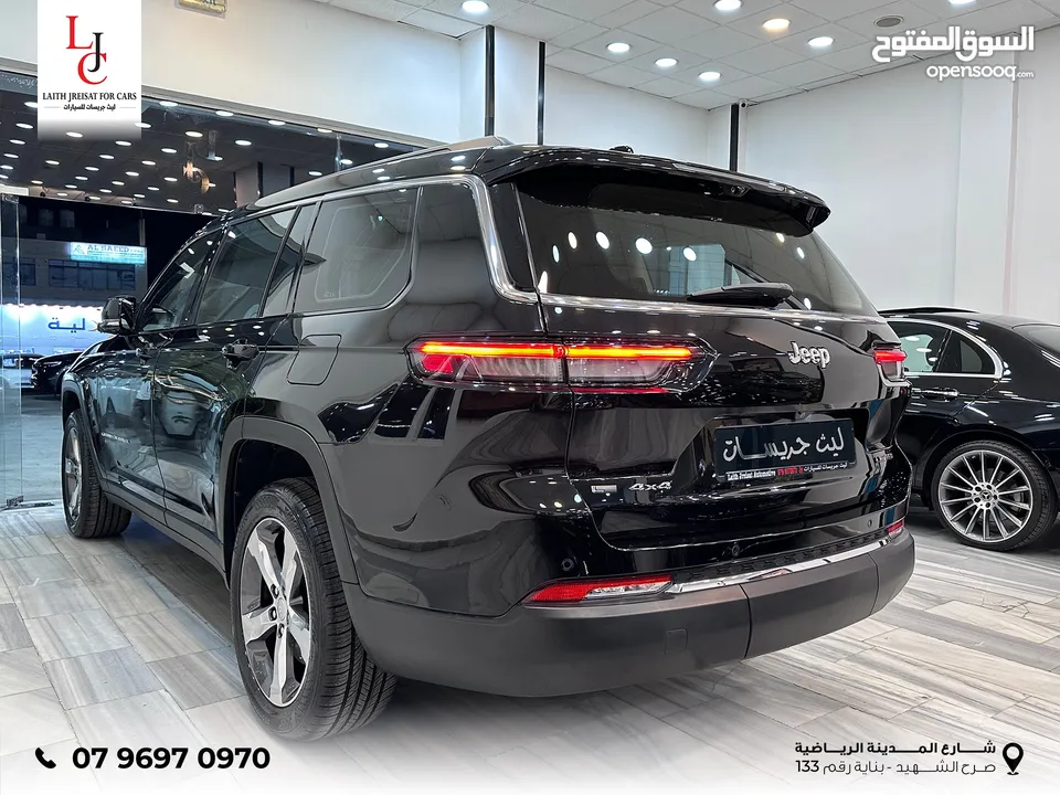 ‎جيب جراند شيروكي L ليميتد دفع رباعي V6 3.6L اعلى صنف 2022 ‏Jeep Grand Cherokee L Limited