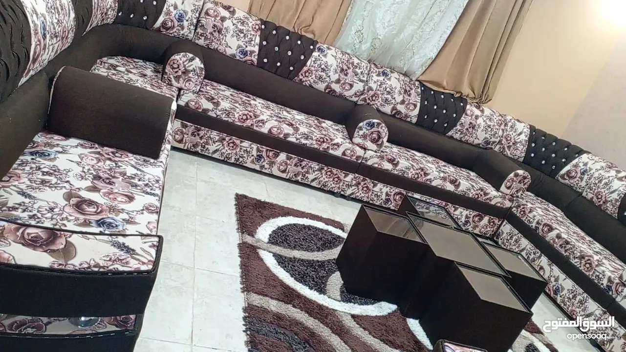ا غرفه كنب مستعمل بحال جديد