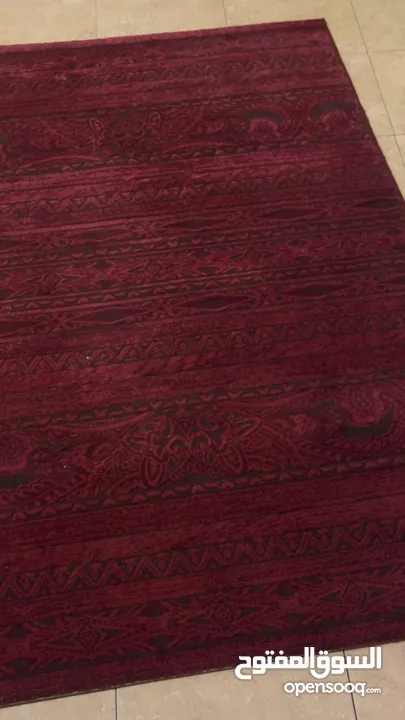Red turkish carpet