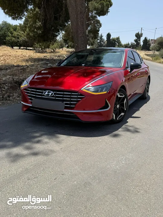 هيونداي سوناتا انسبريشن 2022 Sonata Black edition  سبورت حرة مميزة عداد قليل 49 الف km فحص كامل فل